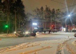 Два ребёнка пострадали при столкновении 5 автомобилей в Новосибирске