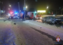 В центре Омска в результате ДТП погиб человек