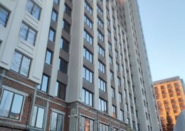 В Новосибирске крупный пожар произошел в строящейся многоэтажке на Красном проспекте