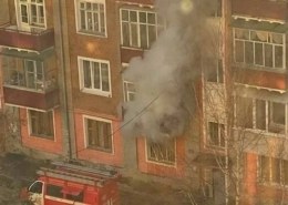 В Уфе из горящего жилого дома эвакуировали 15 человек, в том числе троих детей!