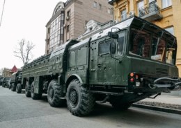 Военную технику для парада Победы привезли в Самару 4 мая 2023 года