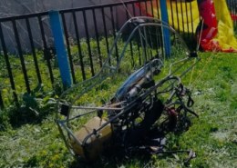 Около села Светлое Озеро разбился парапланерист.