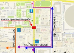 Власти Ростова решили временно закрыть движение в районе перекрестка Ворошиловского и Варфоломеева.