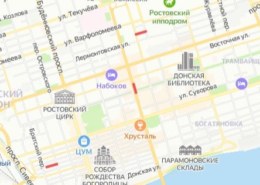 До конца октября в центре Ростова ограничат движение нескольких улицах