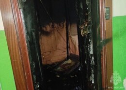 Женщина погибла при пожаре на Ленина