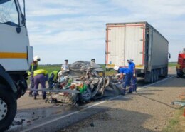 3 детей и 2 взрослых погибли в ДТП с фурами сегодня на трассе в Крымском районе