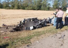 В Щербиновском районе, на автодороге «Краснодар – Ейск», произошло страшное ДТП