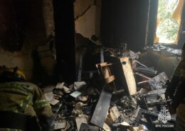 В центре Волгограда утром 17 октября пожар в квартире убил мужчину и женщину