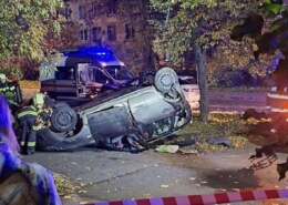 Полиция проводит проверку по факту ДТП на улице Костюшко, в котором пострадал 11-месячный ребенок