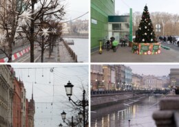 Улицы Петербурга начали украшать к Новому году. Завершить оформление города планируется к 10 декабря