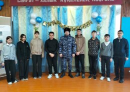 В преддверии Дня защитника Отечества сотрудники Росгвардии Башкортостана провели профориентационное занятие