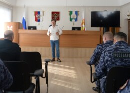 С росгвардейцами Башкортостана провели занятия на тему «Россия — будущего»