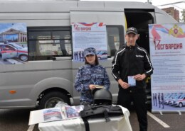 В Башкортостане начал свою работу мобильный агитационный пункт Росгвардии