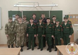 В Стерлитамаке росгвардейцы провели для школьников «Урок мужества», посвященный снятию блокады Ленинград