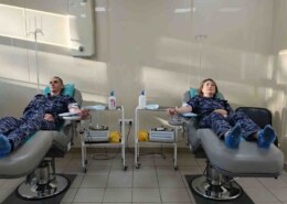 В Белорецке сотрудники Росгвардии приняли участие в донорской акции «От сердца к сердцу»