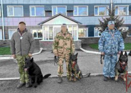 Золото и серебро турнира специалистов-кинологов завоевали росгвардейцы в Республике Башкортостан