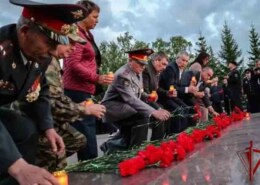 В Башкортостане росгвардейцы зажгли «Свечу памяти»
